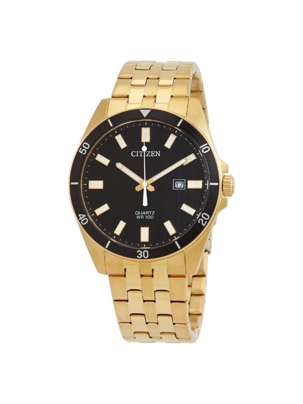 NWT Citizen Quartz Black Dial Men's Watch